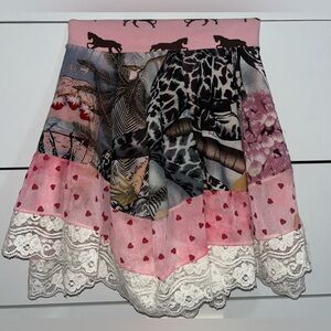 Girls skirt, handmade by California Designer/ luxury artist Marcia bloom